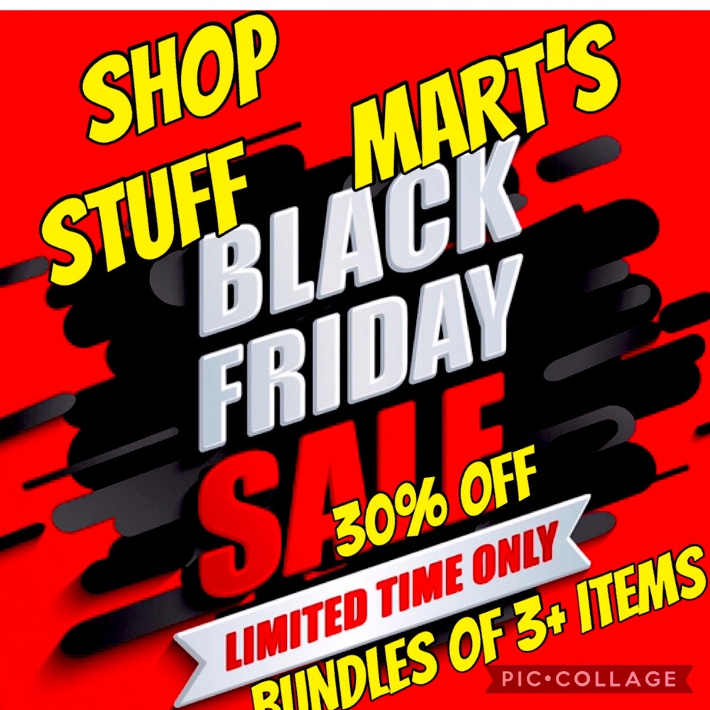 MENS BLACK FRIDAY SALE
30% OFF BUNDLES OF 3+ITEMS